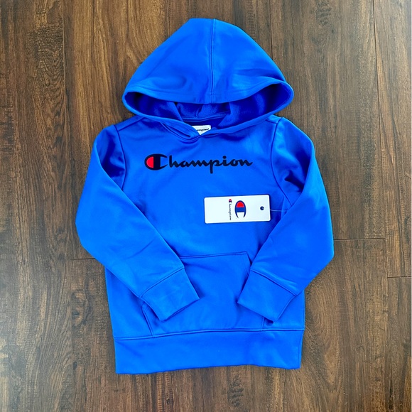 Champion New Blue hoodie size small - Picture 1 of 2